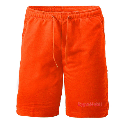 Men's Exxon Mobil Gas Station  Athletic Fleece Shorts