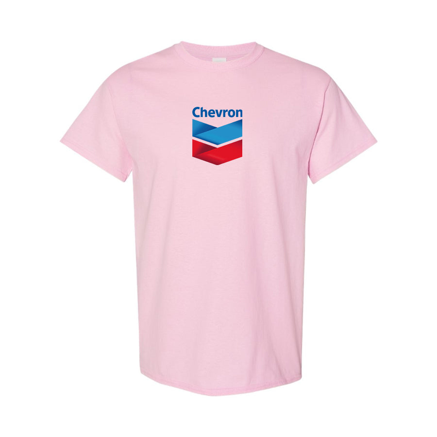 Youth Kids Chevron Gas Station  Cotton T-Shirt