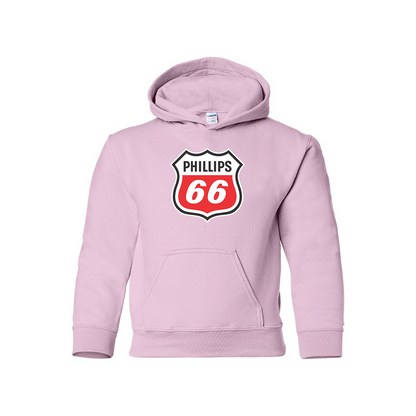 Youth Kids Phillips 66 Gas Station Pullover Hoodie