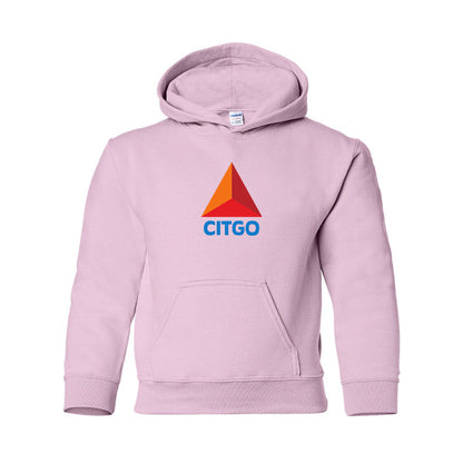 Youth Kids Citgo Gas Station Pullover Hoodie