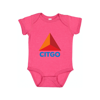 Citgo Gas Station Baby Romper Onesie