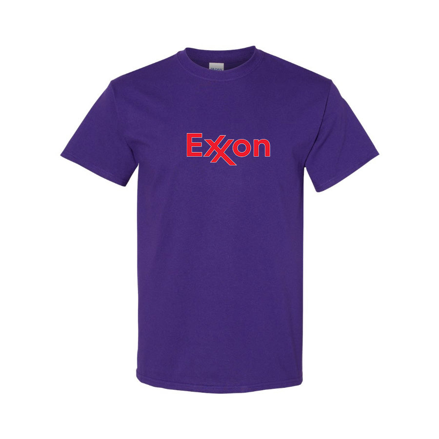 Youth Kids Exxon Gas Station  Cotton T-Shirt