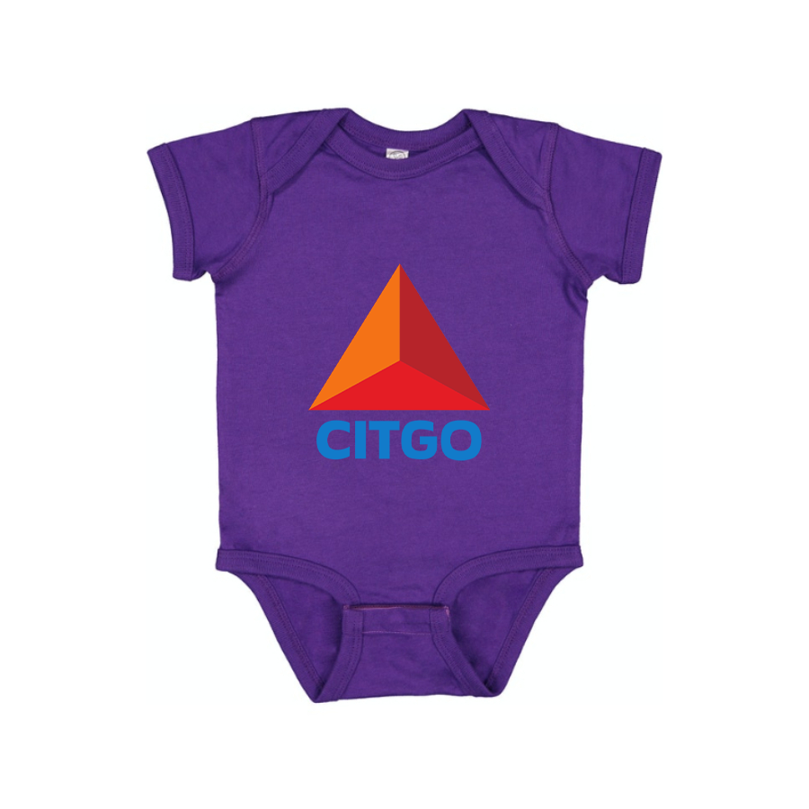 Citgo Gas Station Baby Romper Onesie