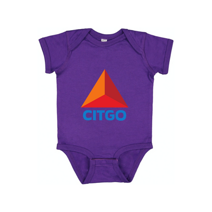 Citgo Gas Station Baby Romper Onesie