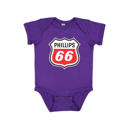 Phillips 66 Gas Station Baby Romper Onesie