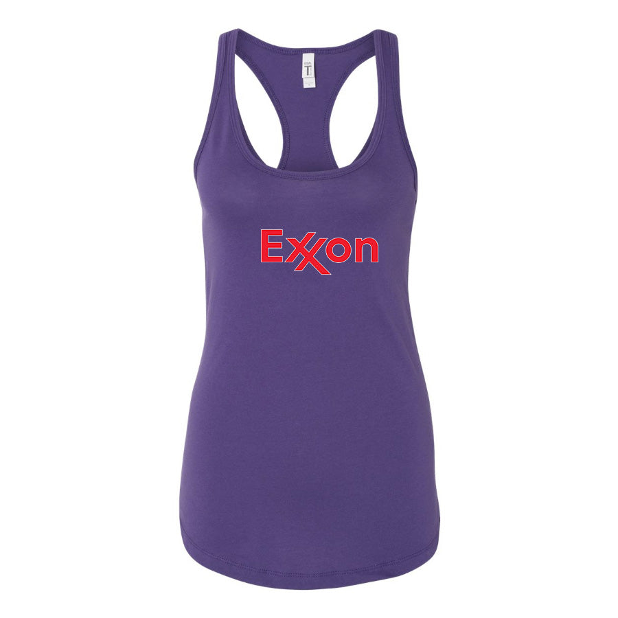 Women's Exxon Gas Station Racerback Tank Top