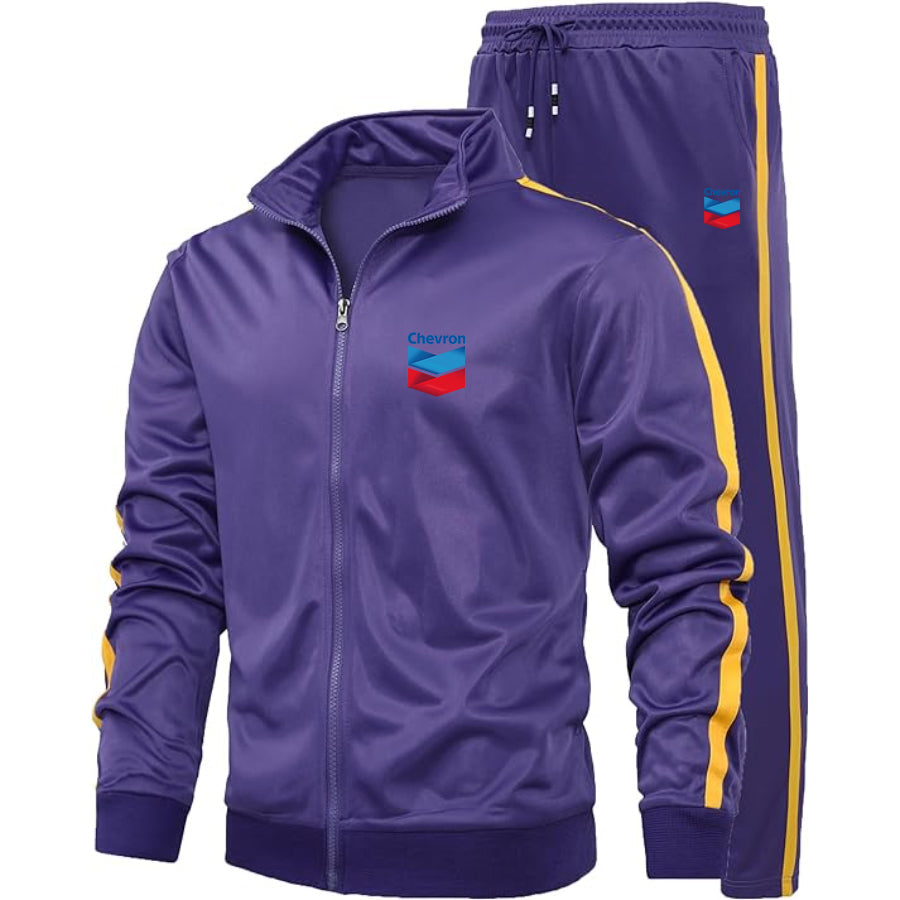 Men's Chevron Gas Station  Dri-Fit TrackSuit