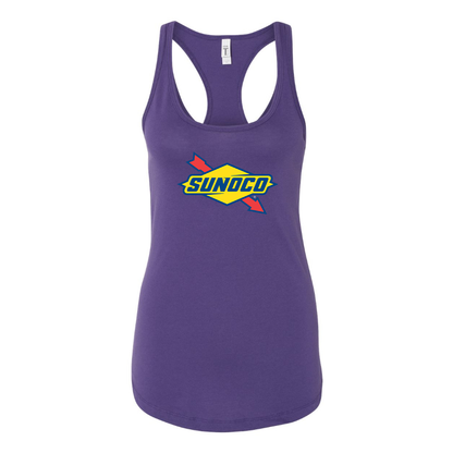 Women's Sunoco Gas Station Racerback Tank Top