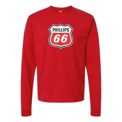 Youth Kids Phillips 66 Gas Station Long Sleeve T-Shirt