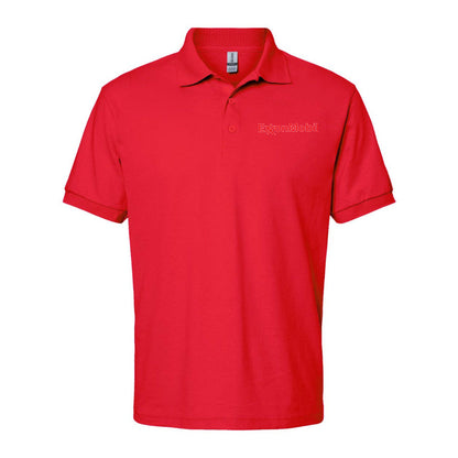 Men's Exxon Mobil Gas Station  Dry Blend Polo