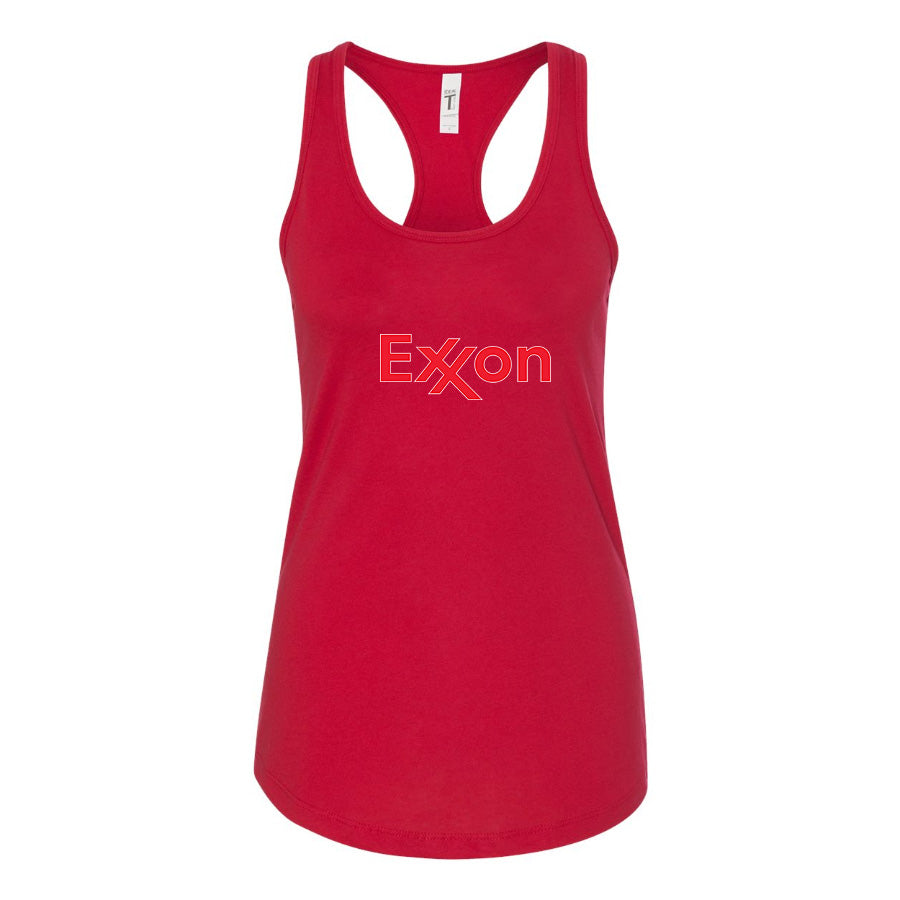 Women's Exxon Gas Station Racerback Tank Top