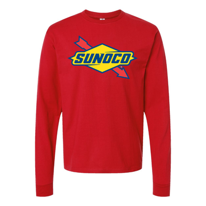 Men's Sunoco Gas Station Long Sleeve T-Shirt