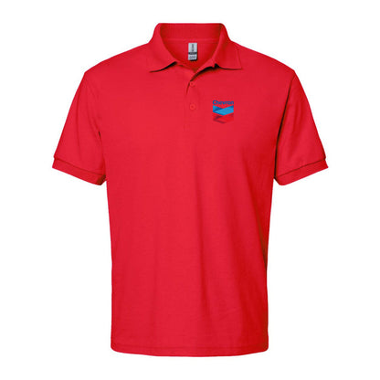 Men's Chevron Gas Station  Dry Blend Polo