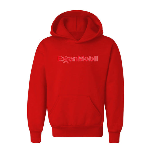 Youth Kids Exxon Mobil Gas Station Pullover Hoodie