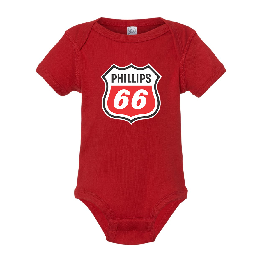 Phillips 66 Gas Station Baby Romper Onesie