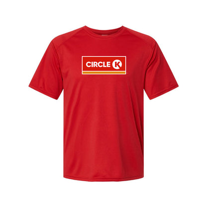 Youth Kids Circle K Gas Station Performance T-Shirt