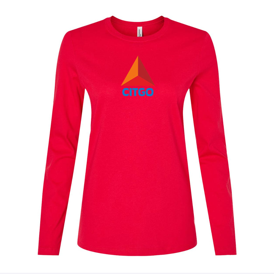 Women's Citgo Gas Station Long Sleeve T-Shirt