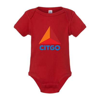 Citgo Gas Station Baby Romper Onesie