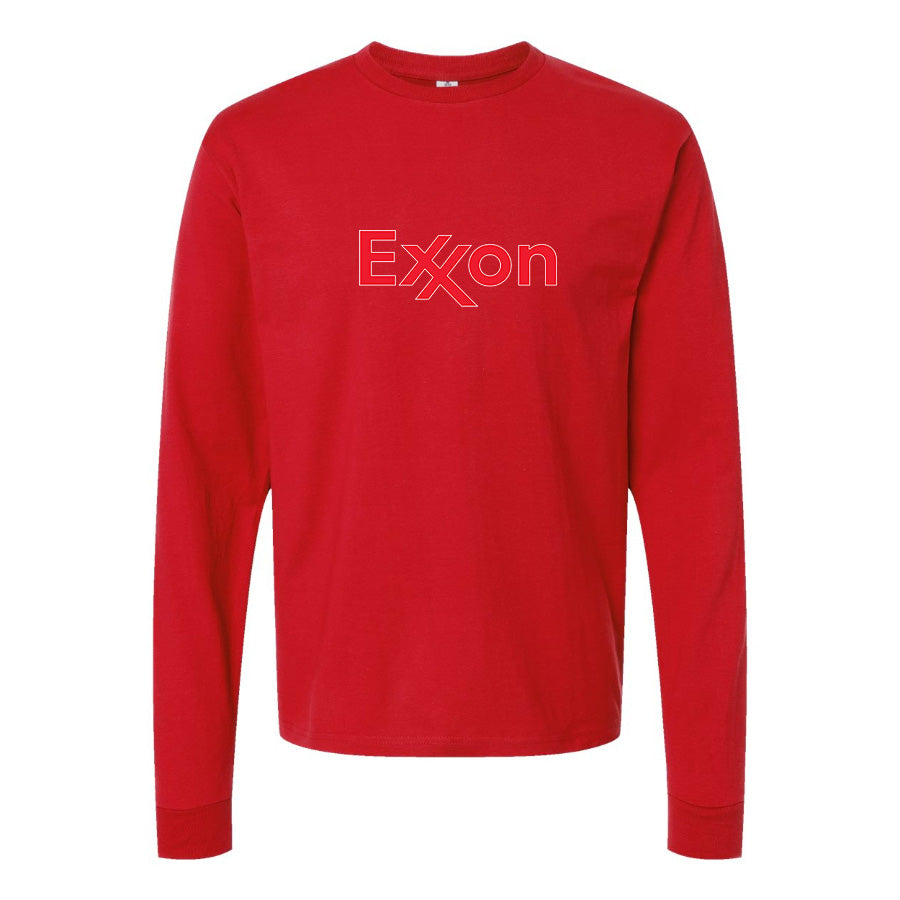 Youth Kids Exxon Gas Station Long Sleeve T-Shirt