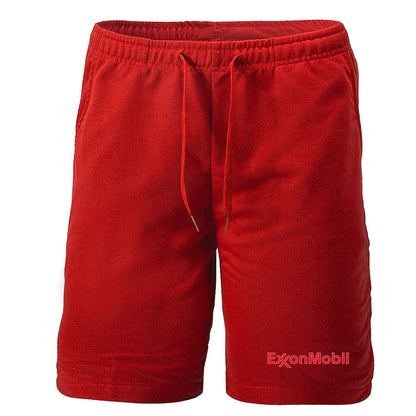 Men's Exxon Mobil Gas Station  Athletic Fleece Shorts