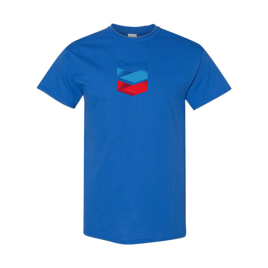 Youth Kids Chevron Gas Station  Cotton T-Shirt