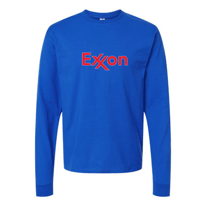 Youth Kids Exxon Gas Station Long Sleeve T-Shirt