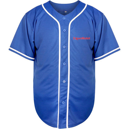 Men's Exxon Mobil Gas Station  Baseball Jersey