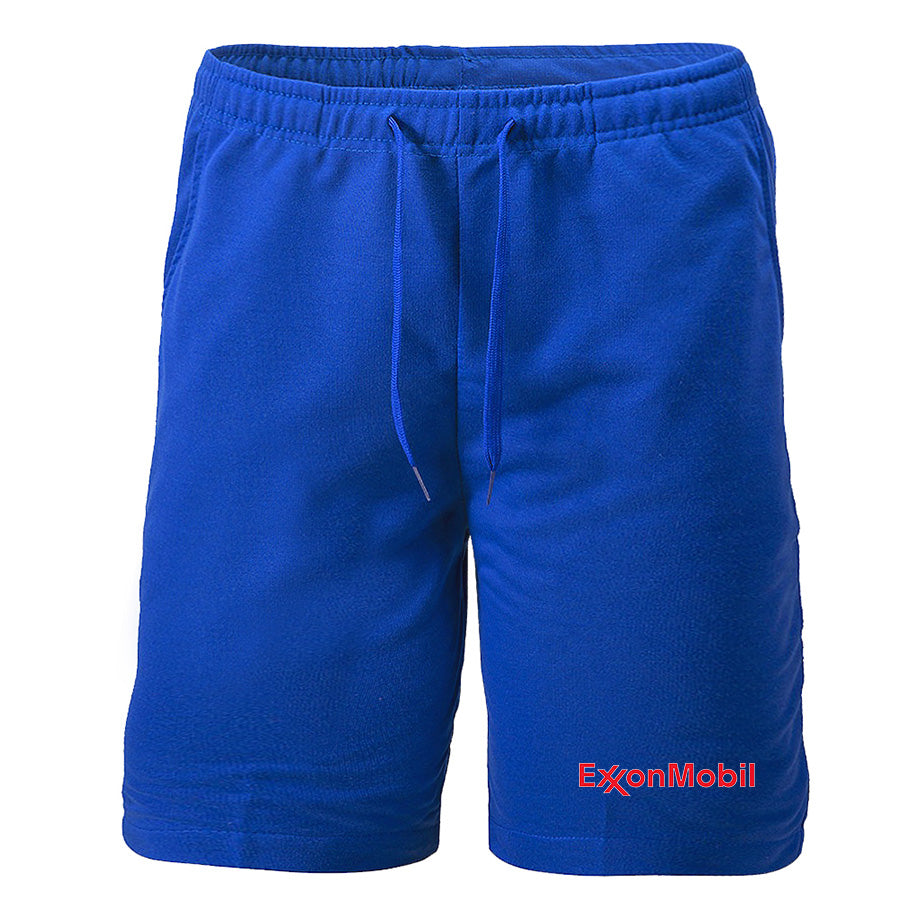 Men's Exxon Mobil Gas Station  Athletic Fleece Shorts