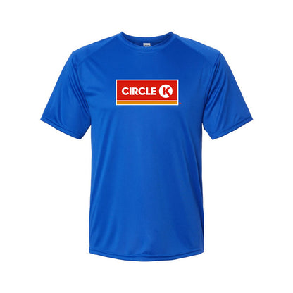 Youth Kids Circle K Gas Station Performance T-Shirt