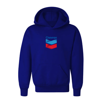 Youth Kids Chevron Gas Station Pullover Hoodie