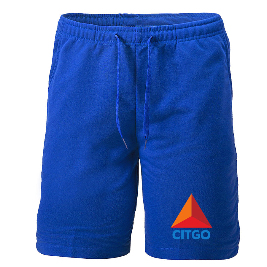 Men's Citgo Gas Station  Athletic Fleece Shorts