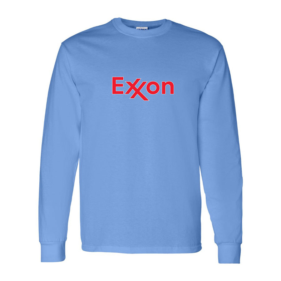 Youth Kids Exxon Gas Station Long Sleeve T-Shirt