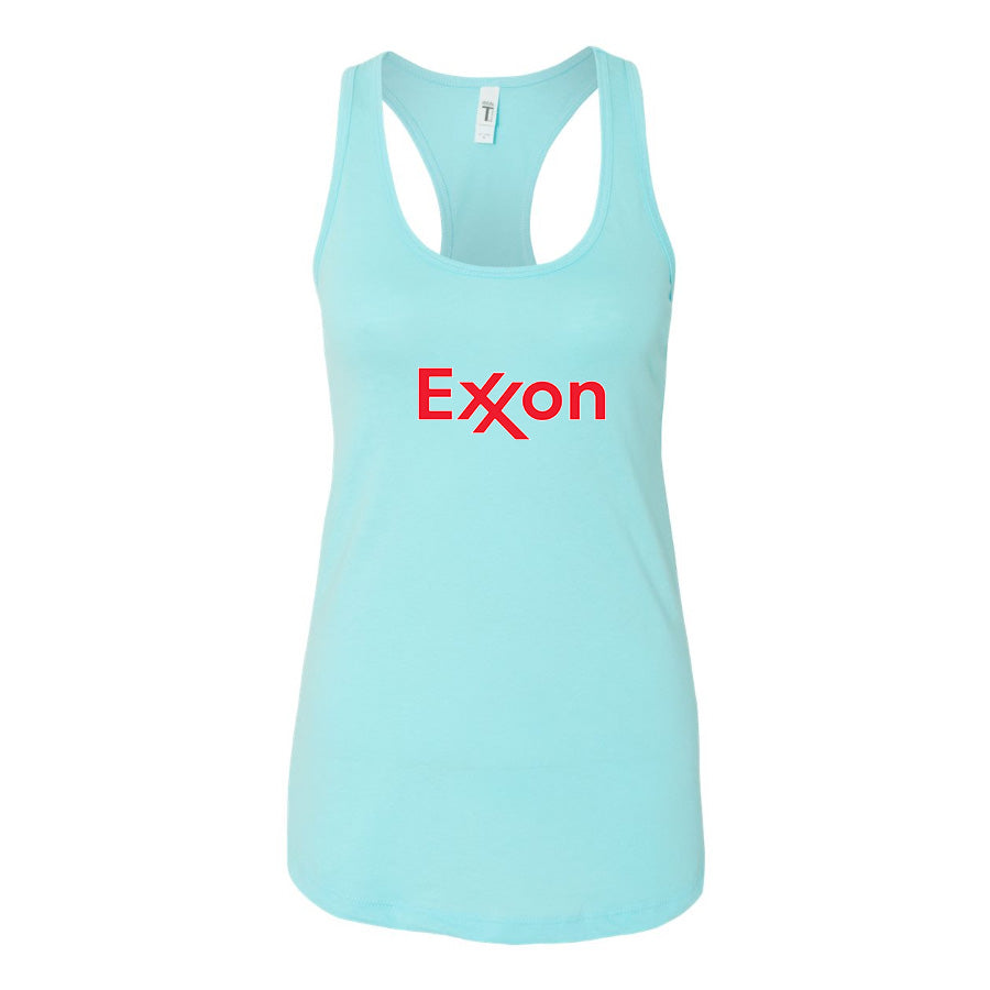 Women's Exxon Gas Station Racerback Tank Top