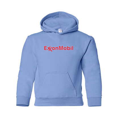 Youth Kids Exxon Mobil Gas Station Pullover Hoodie