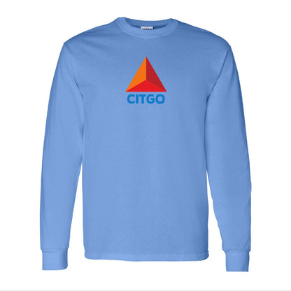 Men's Citgo Gas Station Long Sleeve T-Shirt