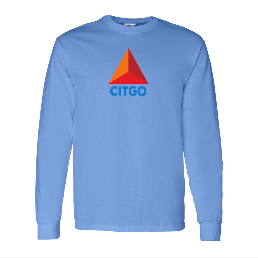 Youth Kids Citgo Gas Station Long Sleeve T-Shirt