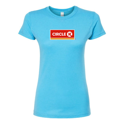 Women's Circle K Gas Station Round Neck T-Shirt