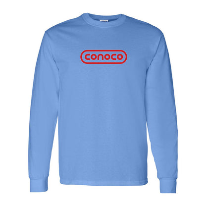 Men's Conoco Gas Station Long Sleeve T-Shirt