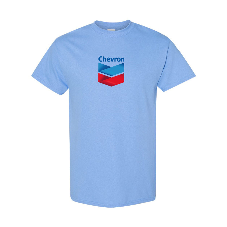 Youth Kids Chevron Gas Station  Cotton T-Shirt