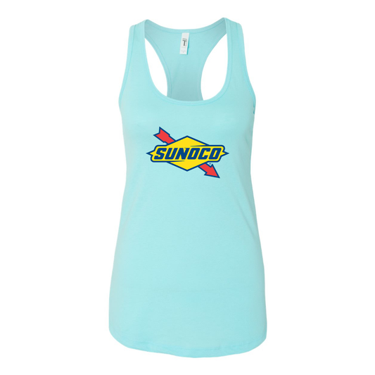 Women's Sunoco Gas Station Racerback Tank Top