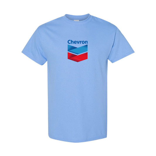 Men's Chevron Gas Station  Cotton T-Shirt