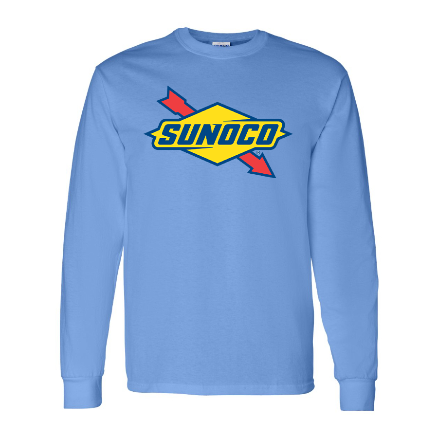 Men's Sunoco Gas Station Long Sleeve T-Shirt