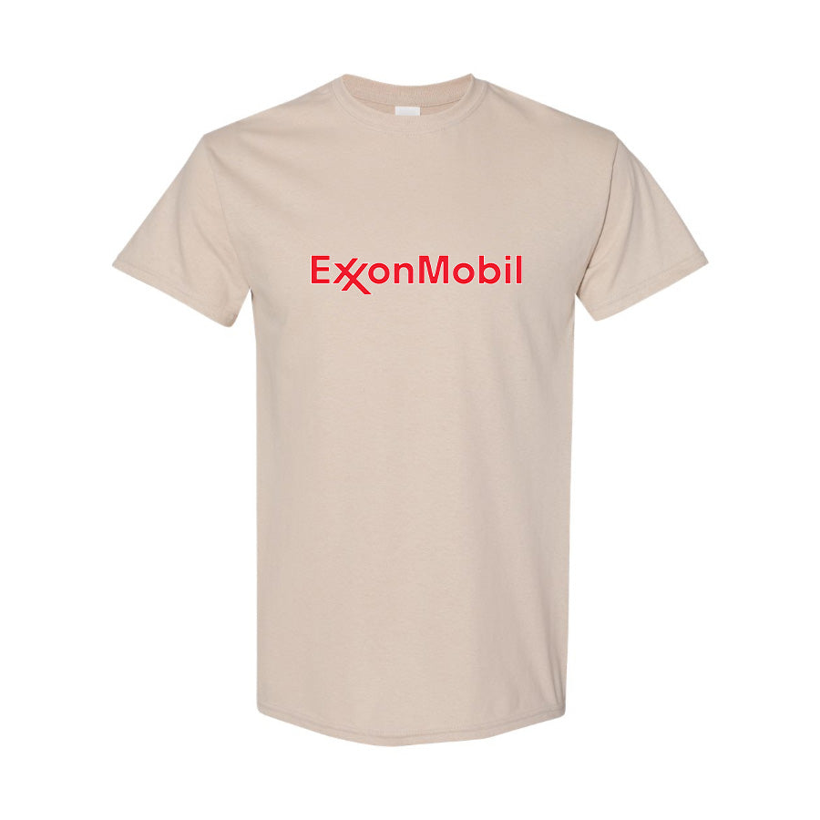 Men's Exxon Mobil Gas Station  Cotton T-Shirt