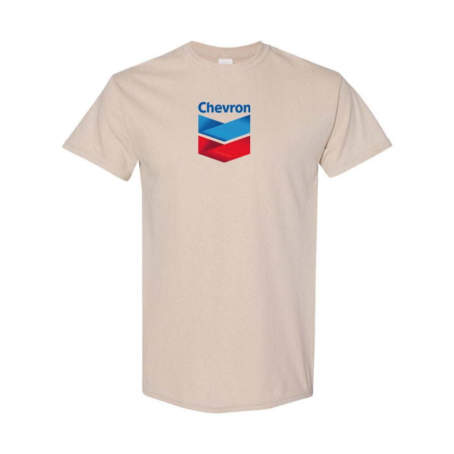 Youth Kids Chevron Gas Station  Cotton T-Shirt