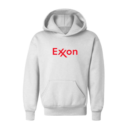 Youth Kids Exxon Gas Station  Pullover Hoodie