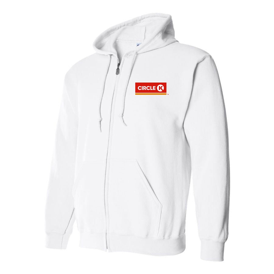 Men's Circle K Gas Station  Zipper Hoodie