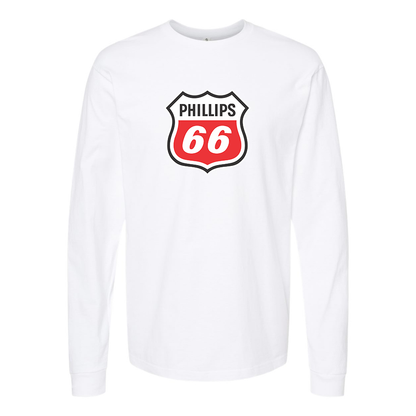 Youth Kids Phillips 66 Gas Station Long Sleeve T-Shirt