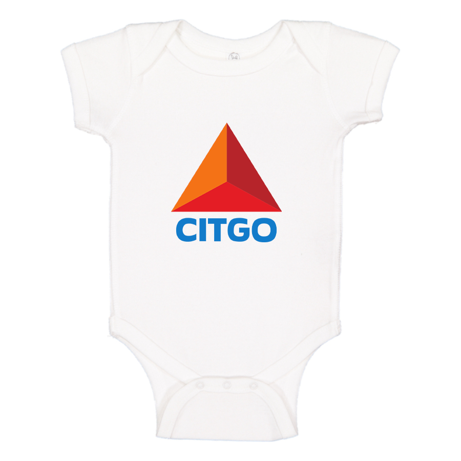 Citgo Gas Station Baby Romper Onesie