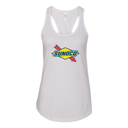 Women's Sunoco Gas Station Racerback Tank Top