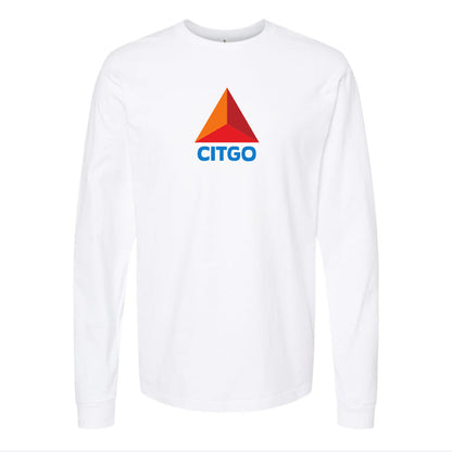 Men's Citgo Gas Station Long Sleeve T-Shirt